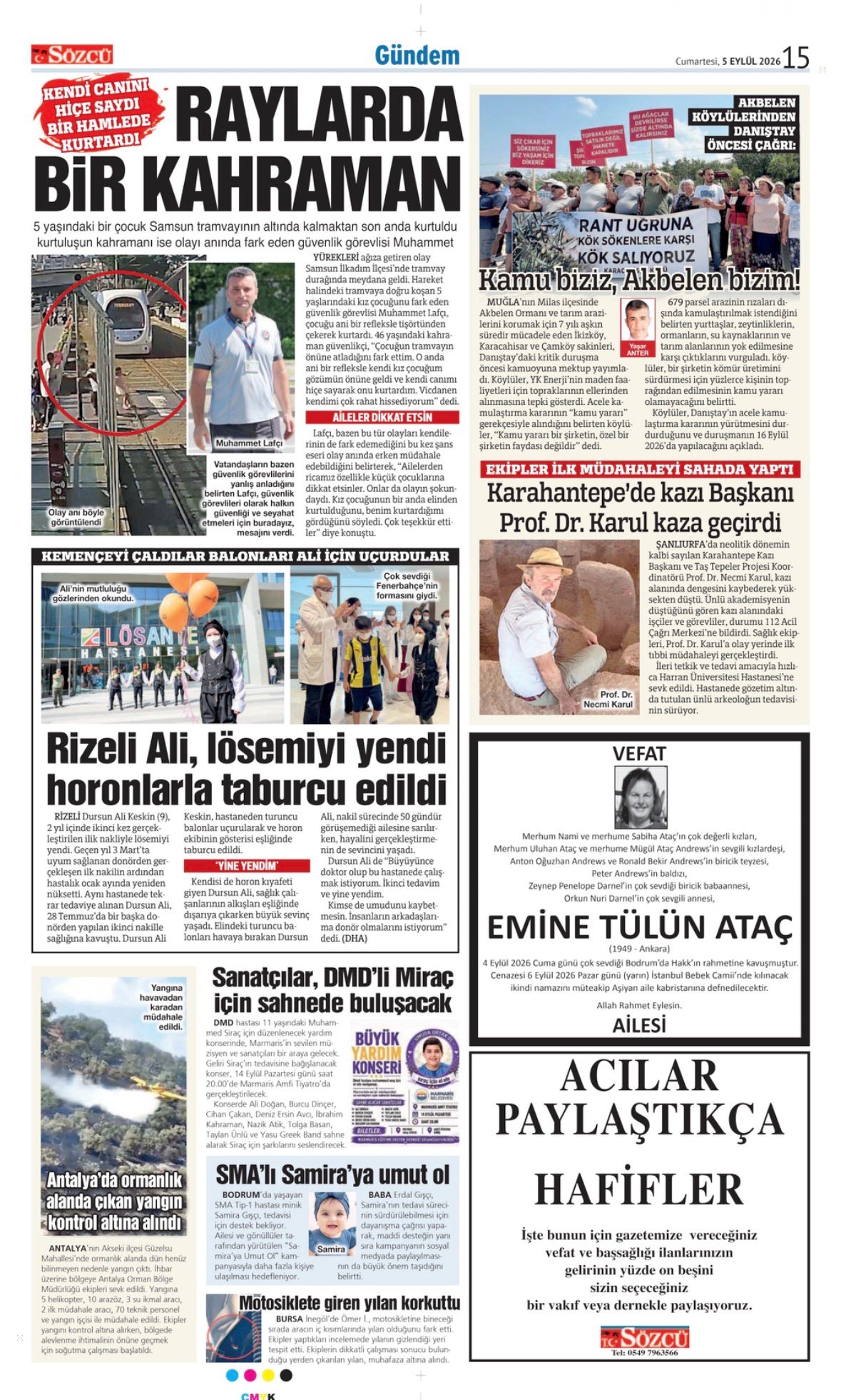 Sözcü Gazetesi İlan Servisi